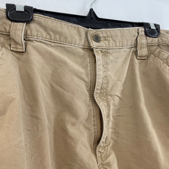 Carhartt Cargo Shorts Original Fit Workwear Carpenter Tan Khaki Men’s Size 40 - Picture 7 of 10
